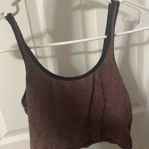 Brandy Melville red and blue tank top